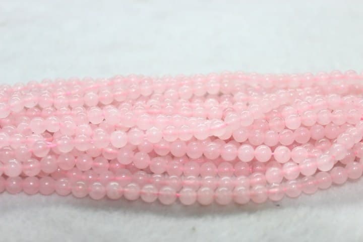 8mm Rose Quartz semi precious gemstone loose beads strands